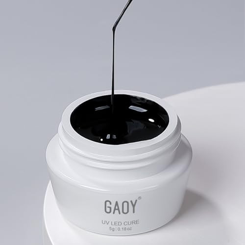 Gaoy Spider Gel For Nail Art Clear Elastic Gel Nail Polish For Painting Line Design No Wipe Uv Light Cure