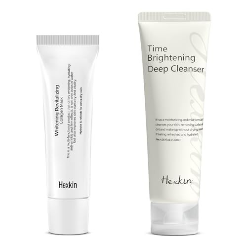 Hexkin Collagen Peel Off Mask And Lauric Acid Pore Cleanser Bundle