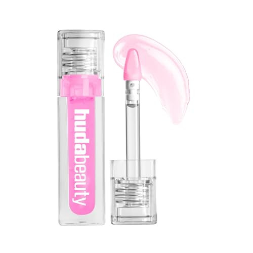 Huda Faux Filler Jelly Lip Oil - Juicy Goji (.13 Fl Oz)