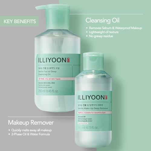 Illiyoon Gentle Deep Cleansing Oil With Lip And Eye Makeup Remover