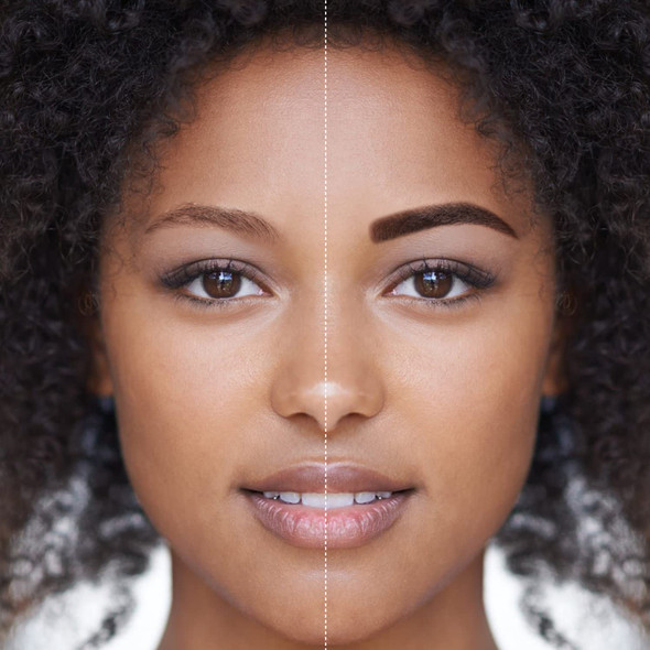 Imethod Eyebrow Stamp And Eyebrow Stencil Kit - For Perfect Eyebrow Makeup Eyebrow Pomade 20 Eye Brow Shaping Kit Easy To Use Long-Lasting Brown