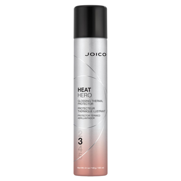 Joico Heat Hero Glossing Thermal Protector  For Most Hair Types  Thermal Heat & Humidity Protection  Reduce Split Ends  Boost Shine  Paraben & Sulfate   145G  5.1 Oz