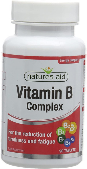 (3 Pack) - Natures Aid - Vitamin B Complex | 90'S | 3 Pack Bundle