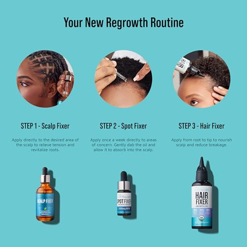 Kiss Colors & Care Healthy Scalp Fixer Strengthening Hair & Scalp Serum For Protective & Natural Styles Encourages Growth Revitalizes Roots & Scalp Relieves Tension 59Ml (2 Us Fl. Oz.)