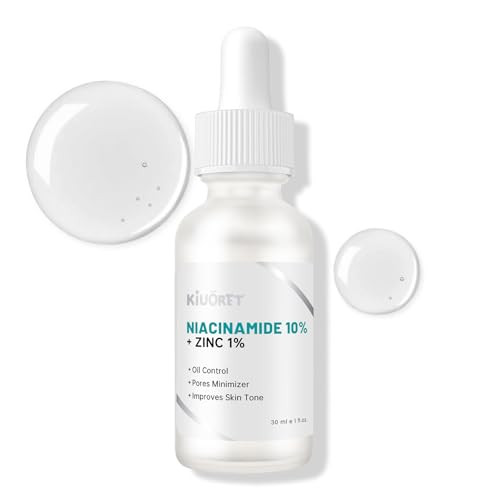 Kiuoret Niacinamide 10% + Zinc 1% Serum - Niacinamide Serum For Face - Controls Excess Oil Shrinks Pores Tones Skin - Deeply Hydrating Gentle For All Skin Types - 30Ml Facial Serum With Visible Results