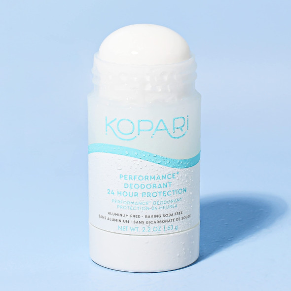 Kopari Performance Plus Aluminum- Deodorant Sport Deodorant For 24 Hour Odor Protection Non Toxic & Clean No Parabens Or Baking Soda 2 Oz