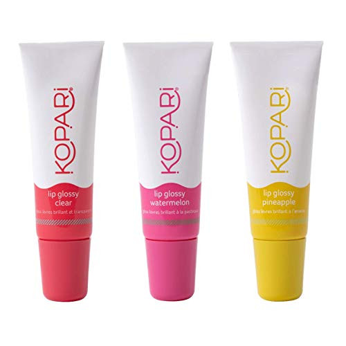 Kopari Coconut Lip Glossy (0.35 Oz (Pack Of 3) Variety)