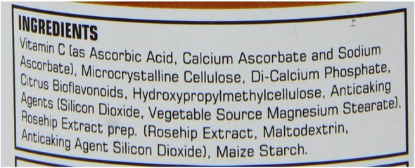 (6 Pack) - Natures Aid - Vitamin C 1000mg Low Acid | 30's | 6 Pack Bundle