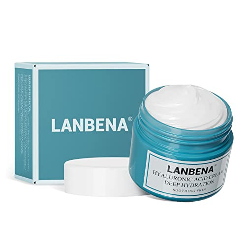 Lanbena Eye Cream For Wrinkles Anti-Aging Eye Cream With Hyaluronic Acid Reduce Fine Lines Firm Eye Skin Puffy Eyes And Dark Circles Treatments