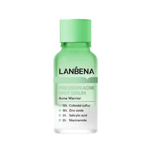 Lanbena Precision Acne Spot Serum Acne Drying Lotion Overnight Acne Treatment For Face Dry Out Pimples Blemishes Zits And Clean Pores 0.42 Fl Oz