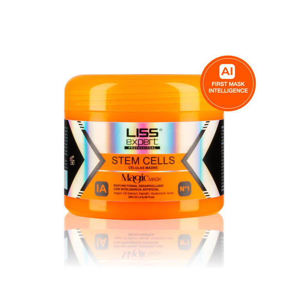 Liss Expert Stem Cells Magic Mask Argan Oil Keratin Hyaluronic Acid  Provides Long-Lasting Frizz & Humidity Protection Moisturizing  For All Types Of Hair