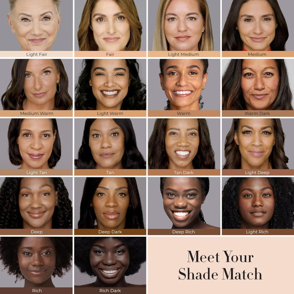 Luminess Airbrush Spray Silk Foundation Starter Kit - Light Medium - Foundation Primer & Dual-Sided Angled Buffing Brush - Medium Buildable Coverage Anti-Aging Formula Hydrates & Moisturizes