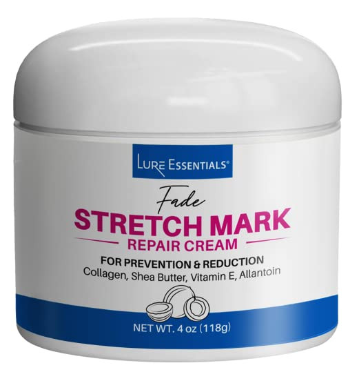 Lure Essentials Fade Stretch Marks Cream - Stretch Marks Remover Cream And Stretch Mark Prevention Cream For Pregnancy With Cocoa Butter