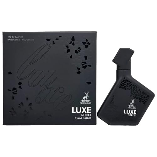 Maison Alhambra Luxe Street Ãƒ¢Ã¢Š¬Ã¢‚¬Å“ Citrus Spicy Amber Sweet Ãƒ¢Ã¢Š¬Ã¢‚¬Å“ Eau De Parfum Spray Long-Lasting Fragrance For Unisex 3.4 Ounce / 100 Ml