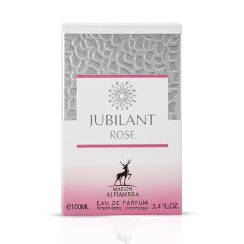 Maison Alhambra Jubilant Rose Eau De Parfum Spray 100Ml (3.4 Oz)