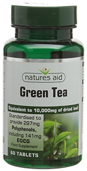 Natures aid Green Tea 10,000mg 60 Tablets