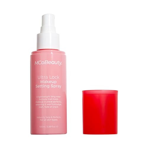 Mcobeauty - Ultra Lock Makeup Setting Spray - Lightweight Hydrating Mist With Aloe Vera Extract - Locks Makeup In Place And Refreshes Skin - 100Ml