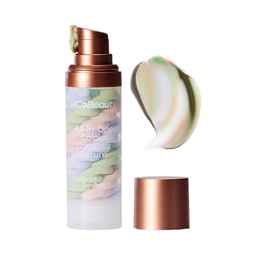 Mcobeauty - All-In-One Color Correcting Primer Makeup - Gel Like Textured Serum With Niacinamide And Triple Pigment Blend - Face Make-Up Beauty Products - 30Ml