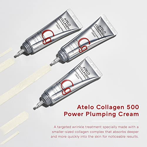 Missha Atelo Collagen 500 Power Plumping Cream - Korean Collagen Cream For Face With 4 Kinds Of Collagen - Day & Night Moisturizer