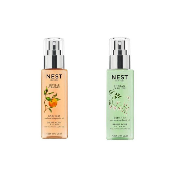 Nest  York Mist & Match: Seville Orange And Indian Jasmine Body Mists