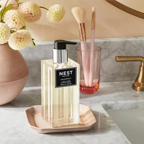 Nest  York Liquid Soap Sunlit Yuzu & Neroli - 10 Fl Oz - Cleanses & Nourishes Skin - Approx. 300 Pumps Per Bottle - Gluten  & Cruelty