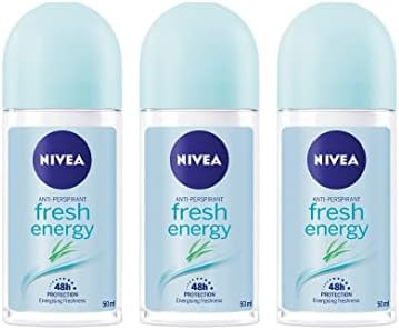 Nivea Deo Roll On 50Ml. (Pack Of 3) (Energy Fresh)