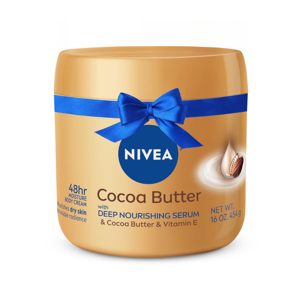 Nivea Cocoa Butter Body Cream With Deep Nourishing Serum Holiday S For Women 16 Oz
