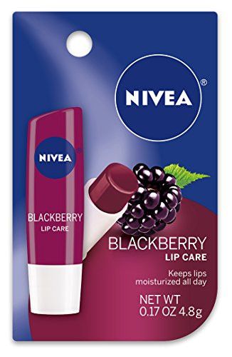 Nivea Lip Care Blackberry 0.17 Ounce (Pack Of 48)