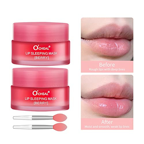 O'Cheal Lip Sleeping Mask Night Sleeping Maintenance Moisturizing Lip Gloss Bleach Cream Anti Aging Repair Lips Mask Lip Balm