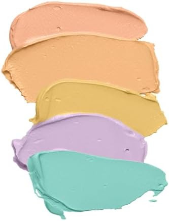 Ofra Magic Roulette Concealer - Color Corrector For Under-Eye Dark Circles And Any Imperfections - 6 Colors: Green White Purple Yellow Peach And Orange Pot Concealer - 10G
