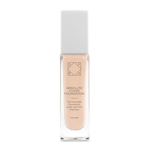 Ofra Absolute Cover Foundation #0  Liquid Medium Coverage Foundation With Natural Finish  Oil- Face Makeup  Fairest Shade With Neutral Undertone  1Oz/30Ml