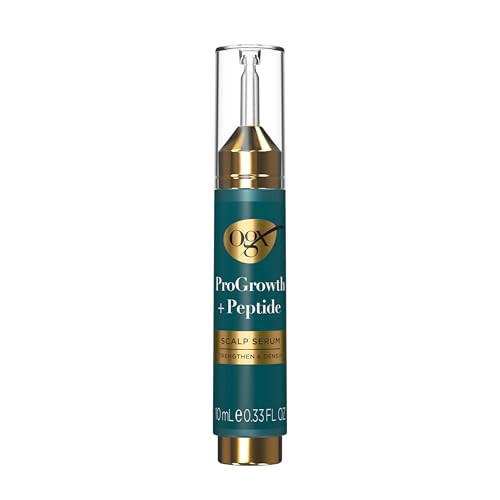 Ogx Progrowth + Peptide Scalp Serum Strengthens & Densifies By Hydrating The Scalp And Reinforcing Roots To Support Natural Hair Growth 0.33 Fl. Oz