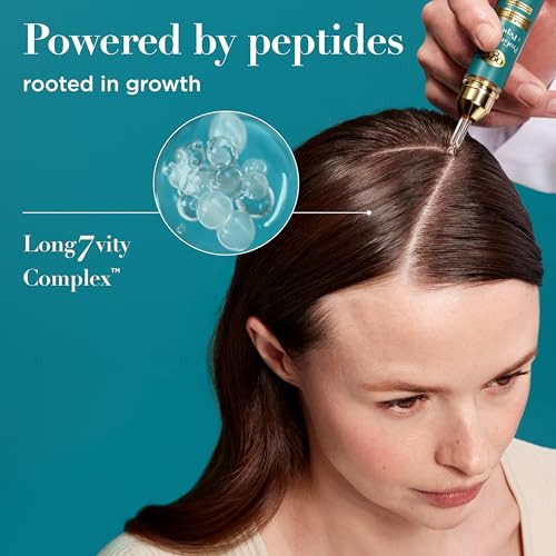 Ogx Progrowth + Peptide Scalp Serum Strengthens & Densifies By Hydrating The Scalp And Reinforcing Roots To Support Natural Hair Growth 0.33 Fl. Oz