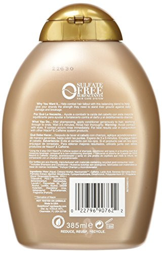 Organix Fight Fallout Plus Conditioner Niacin/Caffeine 13 Fluid Ounce