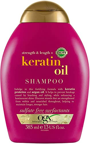 Organix Anti-Breakage Keratin Oil Shampoo13 Ounce (2 Pack)