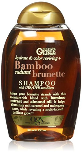 Ogx Hydrate & Tone Reviving + Bamboo Radiant Brunette Shampoo 13 Ounce