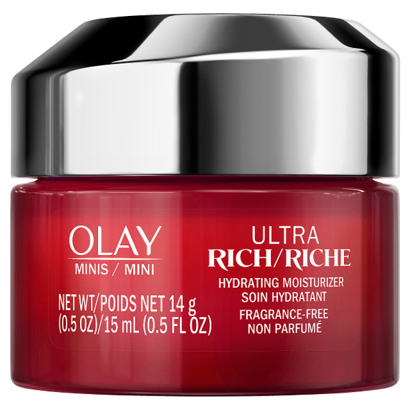 Olay Regenerist Ultra Rich Face Moisturizer Fragrance- Trial Size 0.5 Oz