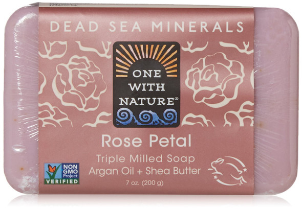 One With Nature Volcanic Mud Bar Soap 7 Ounces (Pack Of 3)