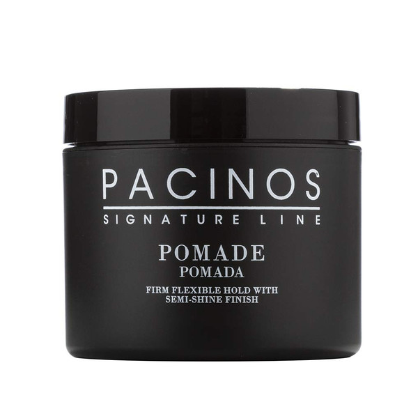 Pacinos Pomade - Flexible Hold Frizz Control - High Shine Pomade For All Hair Types - 4Oz