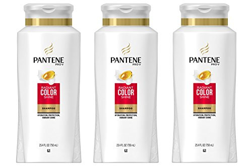 Pantene Pro-V Radiant Color Shine Shampoo Wild Berries 25.4 Fl Oz Pack Of 3