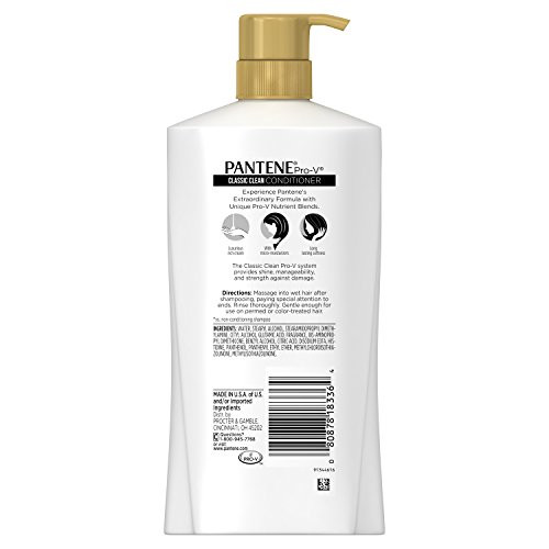 Pantene Pro-V Classic Clean Conditioner 28.9 Fl Oz (Packaging May Vary)