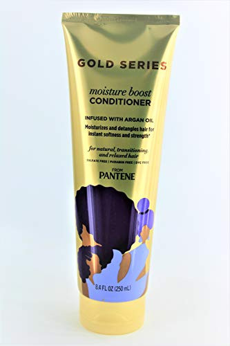 Pantene Gold Series Condition Moisture Boost 8.4 Ounce Tube (250Ml) (2 Pack)