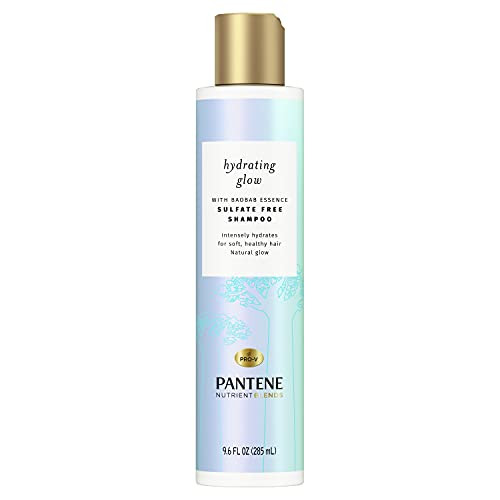 Pantene Hydrating Glow With Baobab Essence Shampoo Sulfate & Silicone- 9.6 Fl Oz 2.598 Fl Oz