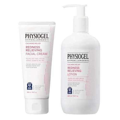 Physiogel Calming Relief Cream Face And Body Lotion Reduces Redness In Just 3 Days Sensitive Skin Korean Skin Care Fragrance- Non-Comedogenic Dermatologist-Tested.
