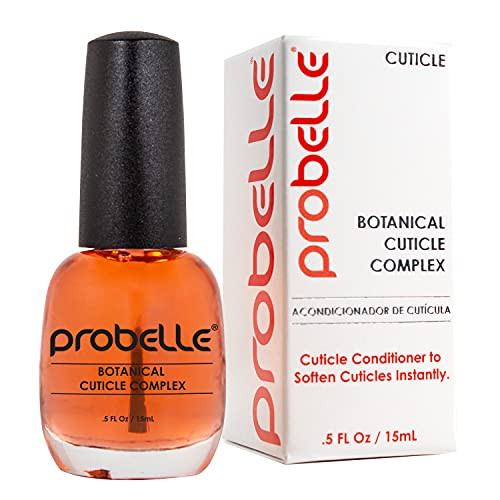 Probelle Kukui Nut Oil Botanical Cuticle Oil Conditions And Softens Cuticles For Healthy Nails And Cuticle Growth .5Oz/ 15 Ml