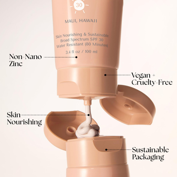 Project Reef Spf 50 Mineral Sunscreen Lotion Ãƒ¢Ã¢Š¬Ã¢‚¬Å“ Hawaii Reef Act 104 Compliant Zinc Sunscreen With Natural Ingredients Vegan Ocean-Friendly Water-Resistant 3.4 Fl Oz