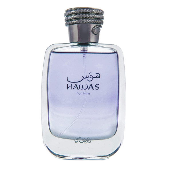 Rasasi Hawas Ice For Men Eau De Parfum 100Ml(3.38 Oz) Premium Arabian Fragrance