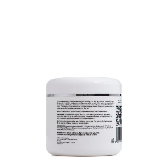 Rose & Caramel Purity Excel Xtra 60 Second Tan Remover Extra Sensitive Extra Smooth Extra Soft 14.89 Fl Oz (440Ml)