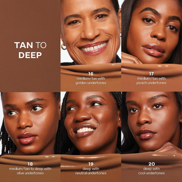 Saie Slip Tint Radiant Cream Concealer & All-Over Face Makeup - Concealer For Dark Circles Redness & Blemishes - Lightweight Makeup Made With Hydrating Hyaluronic Acid - Shade 6 (0.17 Oz)