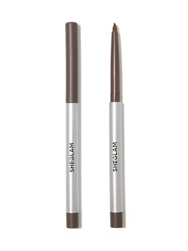 Sheglam On-Line Creamy Eyeliner Waterproof Matte Gel Eyeliner Pencil Smudge-Proof Long Lasting Nourishing Eyeliner With Botanicals Sodium Hyaluronate-Black